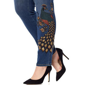diane gilman peacock jeans